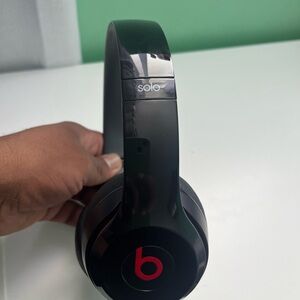 Beats by Dre Solo On-Ear Headphones - Black and Red